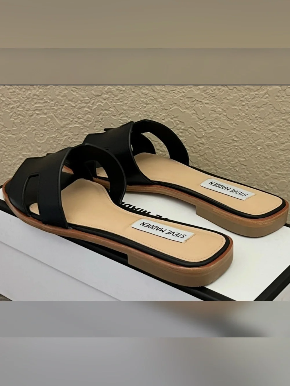 Steve Madden Hadyn Women’s Black Color Sandals Size-7.5
